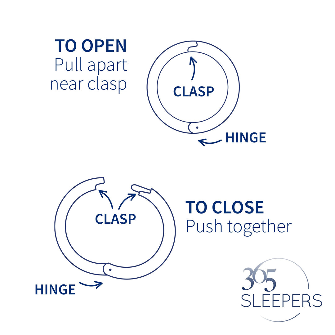 1 Pair Solid 9ct Yellow Gold Polished Hinged Hoop Sleeper Earrings