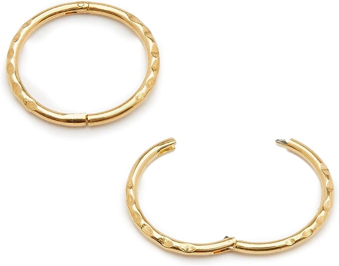 Lunchtime Shop: Classic sleeper and hoop earrings under $100