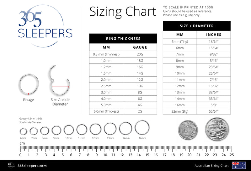 1 Piece 14G Stainless Steel Polished Hinged Hoop Segment Ring Piercing Earring Body Jewellery