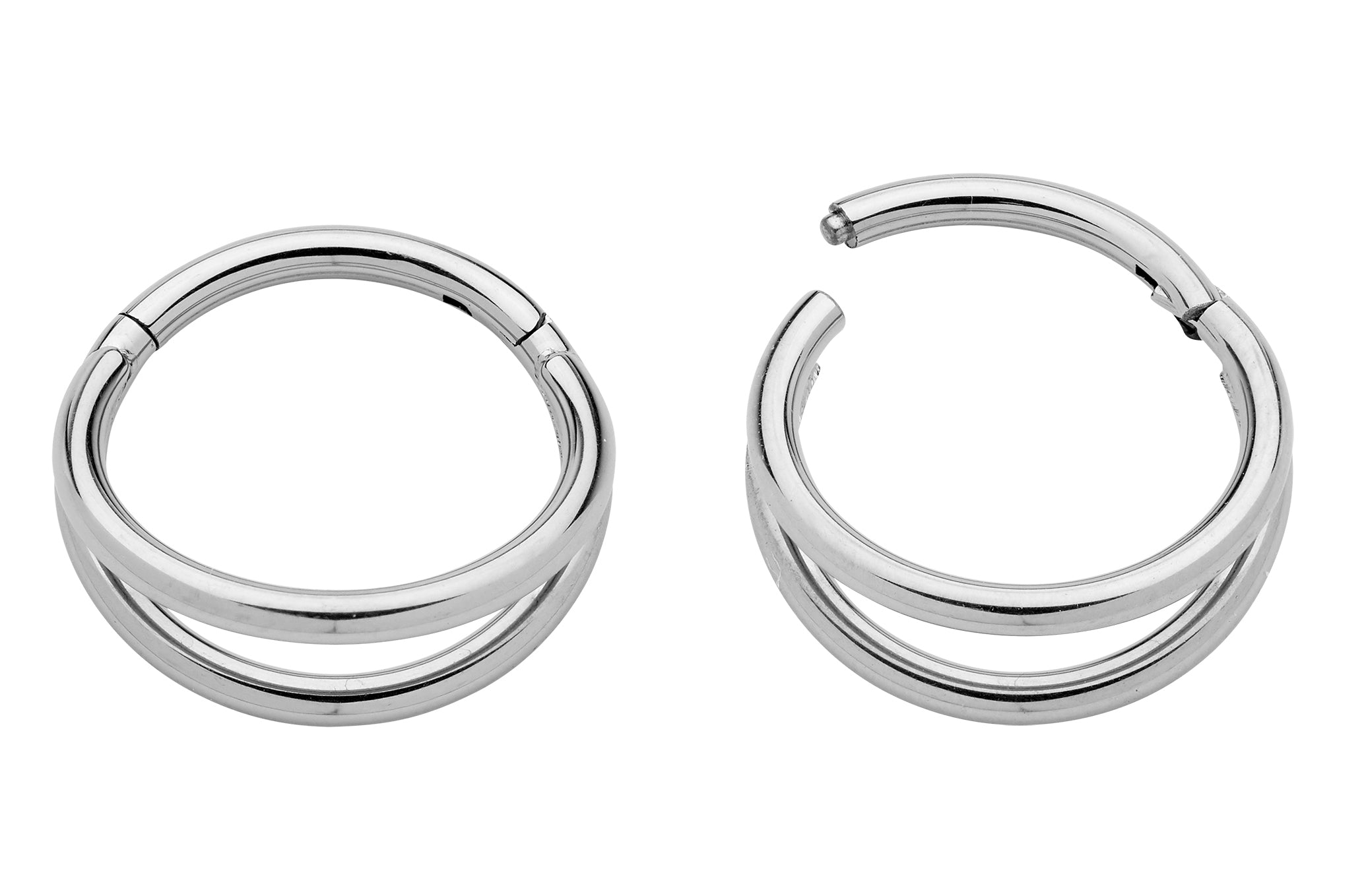14g 12g Hoop Earrings Titanium Earrings 365 SLEEPERS Titanium