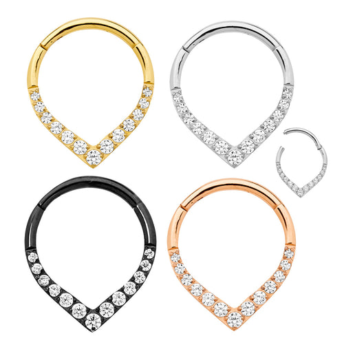 Orecchini A Cerchio In Titanio 16G 365 SLEEPERS - 2 Pezzi, Ipoallergenici, Per Piercing Orecchio E Naso - Foto 10